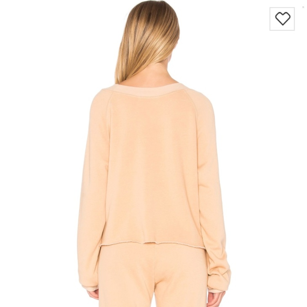 NWT • Wildfox • So What Cropped Sweatshirt New - Picture 3 of 5